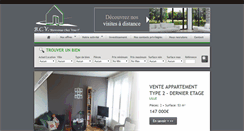 Desktop Screenshot of bcv-immobilier.com